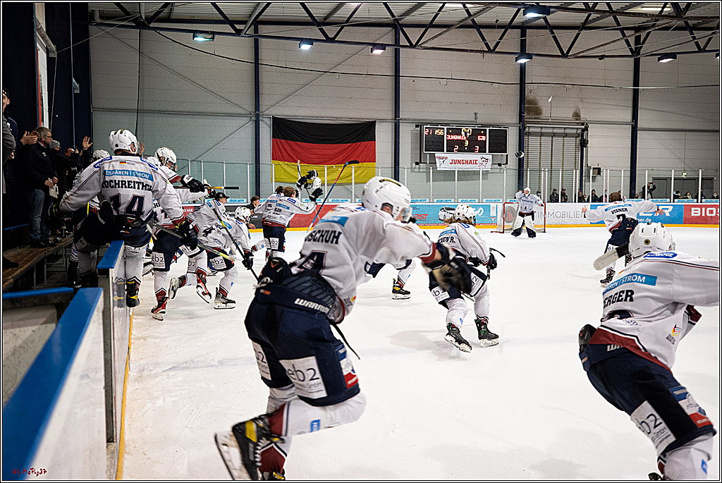 U20-DNL Meisterschaftsfinale;  Koelner Junghaie - Eisbaeren Juniors Berlin; Koeln, 27.03.2022